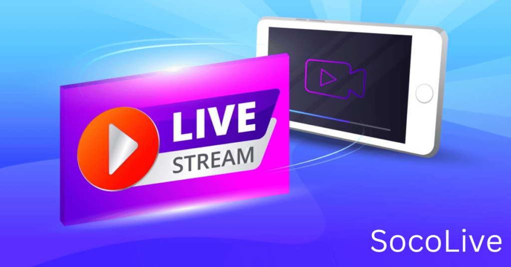 Person live streaming with smartphone and engaging audience on Socolive platform