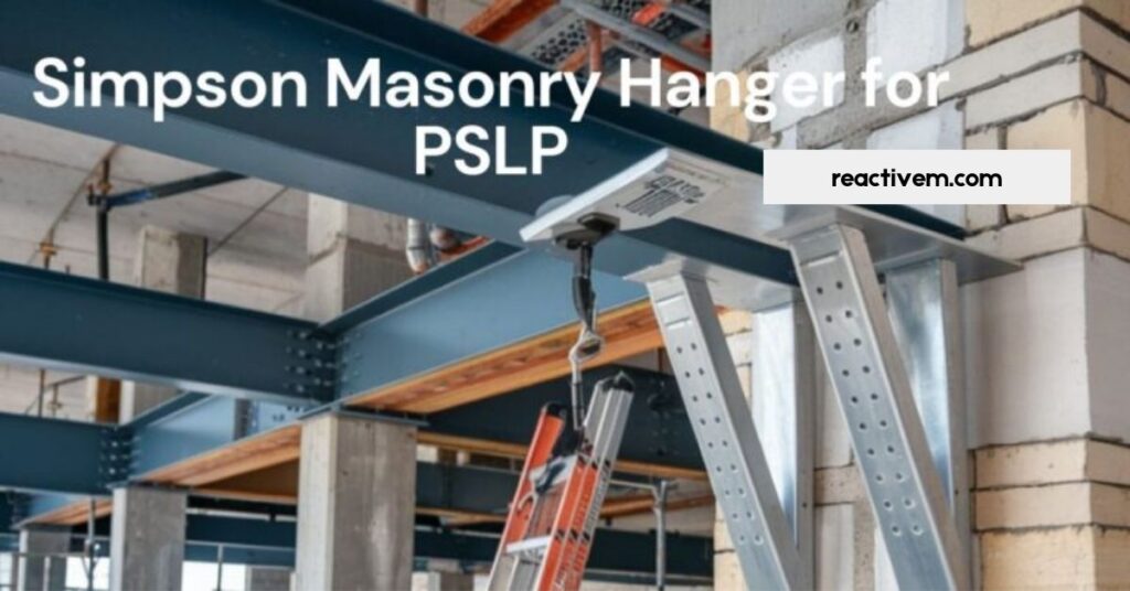 simpson masonry hanger for pslp