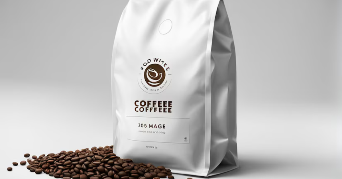 Coffee packaging showcasing sustainable materials and eco-friendly design