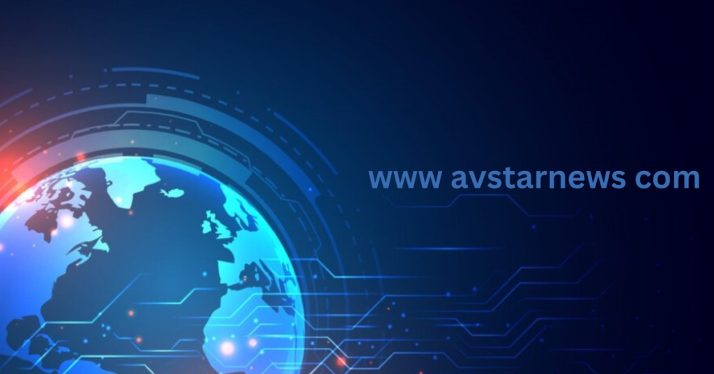 Avstar News logo featuring vibrant colors and modern design